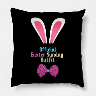 Official Easter Sunday Outfit Pillow