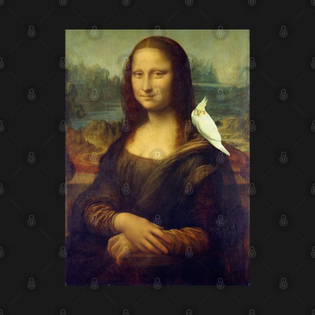 mona lisa had a cockatiel by FandomizedRose