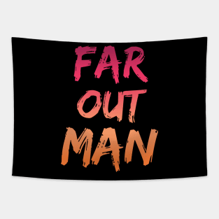 Far Out Man, 70s style, fancy dress, disco, hippie, Music design, Groovy Tapestry