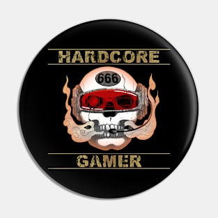 Hardcore Gamer Pin