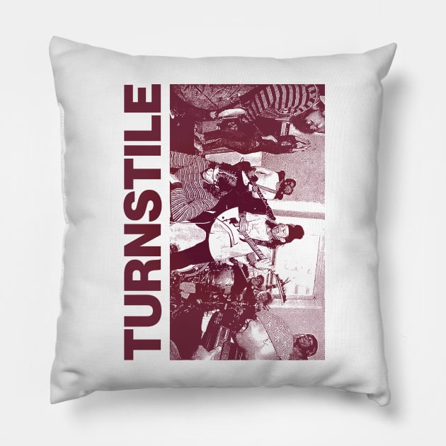 turnstile legend Pillow by StoneSoccer