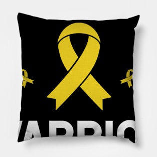 Mama of a Warrior Childhood Cancer Pillow