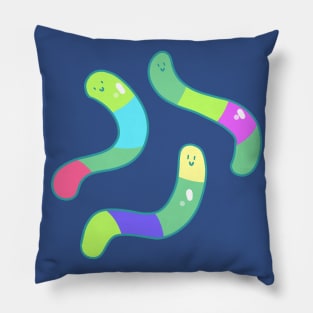 Candy Worms Pillow