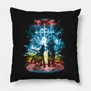 brotherhood storm Pillow