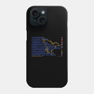 CEASEFIRE: Say ¿Qué? Top Ten Spoken (Capital District NY) (Falcons) Phone Case