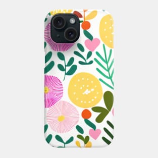 Spring flower garden 5 (MD23SPR021) Phone Case