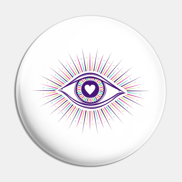 All seeing eye symbol Pin by Razym