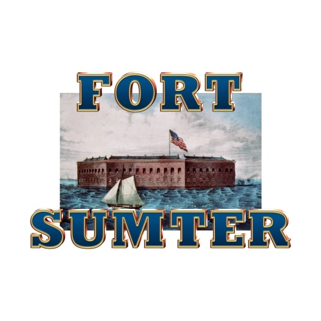 Fort Sumter by teepossible