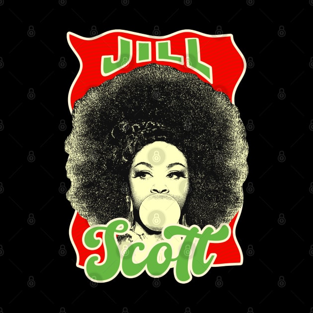 Jill Scott by Mandegraph