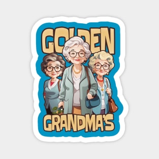 Golden Grandma's Memories Magnet