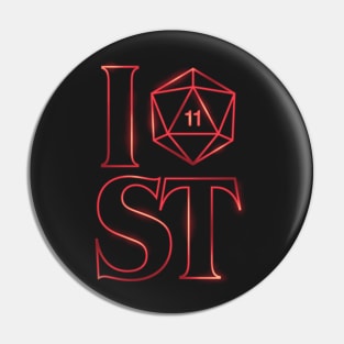 I Heart ST Pin