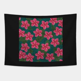 Stylish Jungle Flower Tapestry