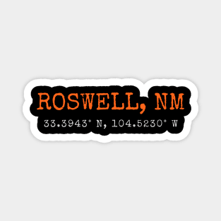 Roswell New Mexico - Alien UFO Crash Magnet