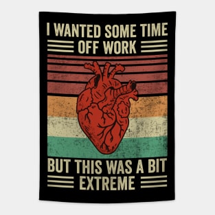 Heart Attack Survivor Funny Heart Surgery Quotes Tapestry