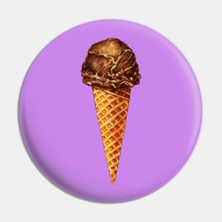 Chocolate Scoop Pin