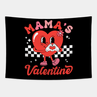 Mama's Valentine Happy Valentines Day Tapestry