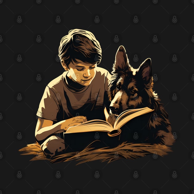 I Look Better Bent Over A Book - Dog Lovers Edition by PaulJus