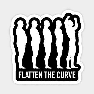 Flatten The Curve Magnet