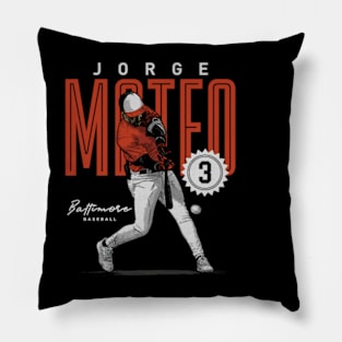 Jorge Mateo Baltimore Card Pillow