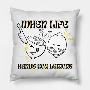 Make Lemonade Pillow