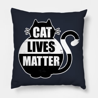 Cat Lives Matter Pillow