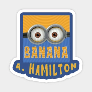 MINIONS USA HAMILTON Magnet