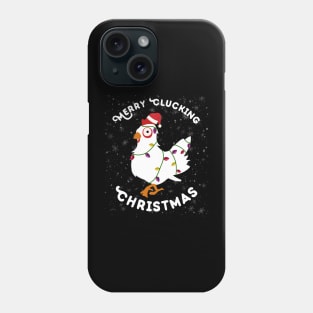 Merry Clucking Christmas Phone Case