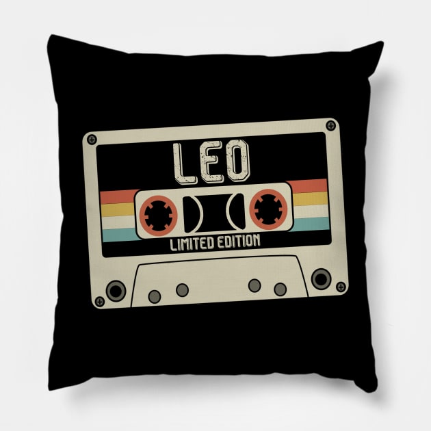 Leo - Limited Edition - Vintage Style Pillow by Debbie Art