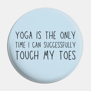 funny yoga lover Pin