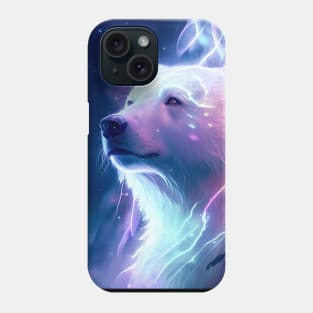 Polar Bear Animal Portrait Painting Wildlife Outdoors Adventure Phone Case