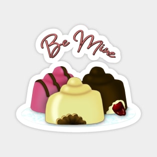 Be Mine Valentine's Day Candy Magnet