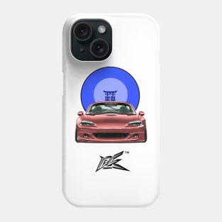 MAZDA MIATA NB STANCED PINK CHROME Phone Case