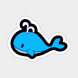 Cute Whale Magnet