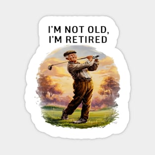 Timeless Retirement Magnet