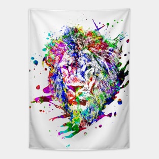 Lion Wild Animal Safari Africa Jungle World Nature Wildlife Tapestry