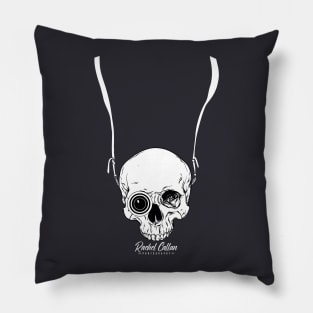 Camera Skull Pillow