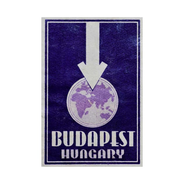 Budapest Hungary Stamp by Bobbex