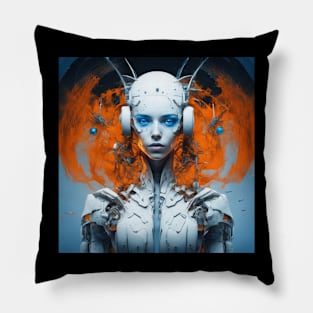 MECHANICAL GIRL 3.3 Pillow