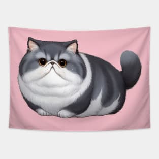 Fat Fluffy Cat Tapestry