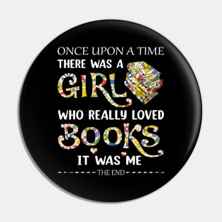 Once Upon A Time A Girl Loved Books Idea Pin