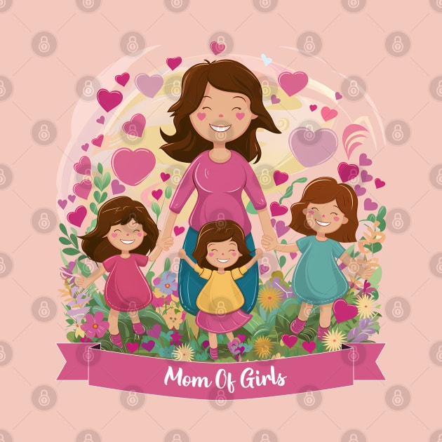 A Colorful Celebration of Motherhood and Daughters by AZ_DESIGN