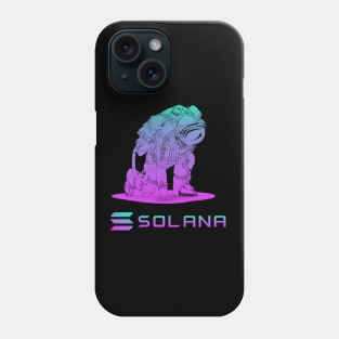 Solana crypto Coin Crypto coin Crypto coin Crytopcurrency Phone Case