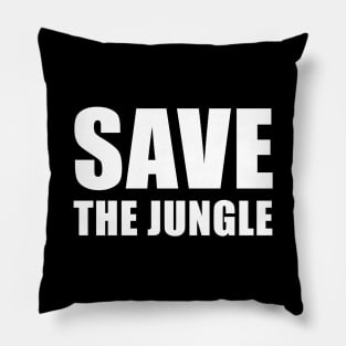 Save the Jungle Pillow