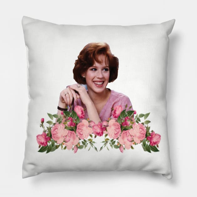 Molly Floral Pillow by abrielleh99