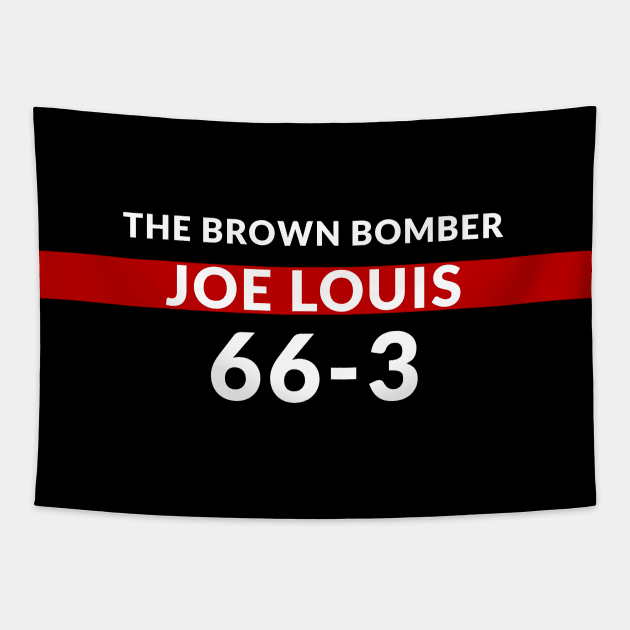 Joe Louis - The Brown Bomber Tapestry by PrimalWarfare