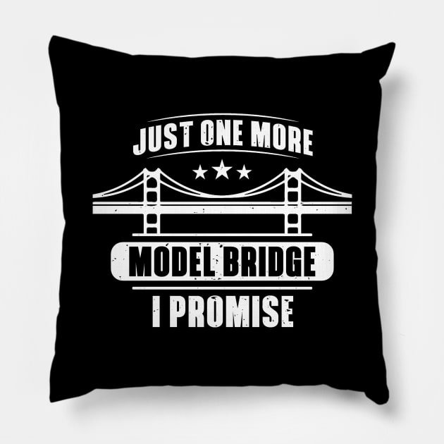 Civil Engineer Bridge Tunnels Design Engineering Pillow by ChrisselDesigns