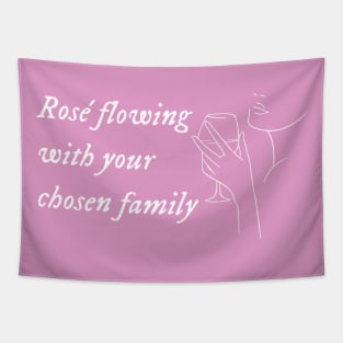 Rose Flowing Tapestry