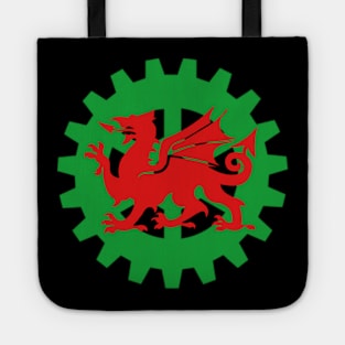 Steampunk Welsh Dragon Tote