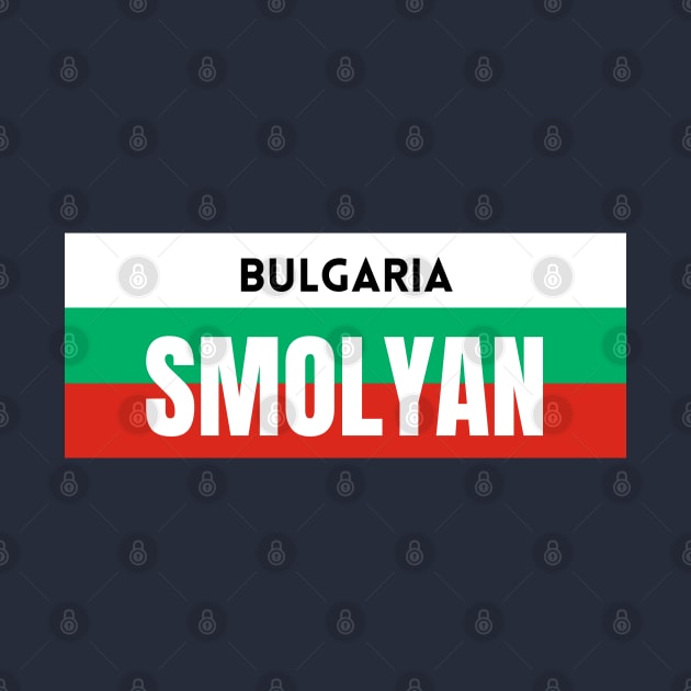 Smolyan City in Bulgarian Flag by aybe7elf