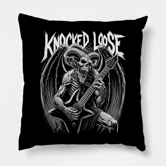 Knocked Loose Pillow by unn4med